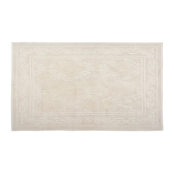 Tappeto in cotone crema Ramla, 60 x 90 cm - Floorist