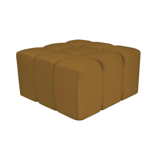 Pouf Lotus giallo senape - Mazzini Sofas