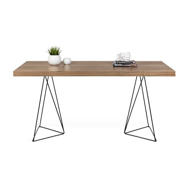 Tavolo da lavoro con gambe in metallo , 160 x 90 cm Multi - TemaHome-image-3