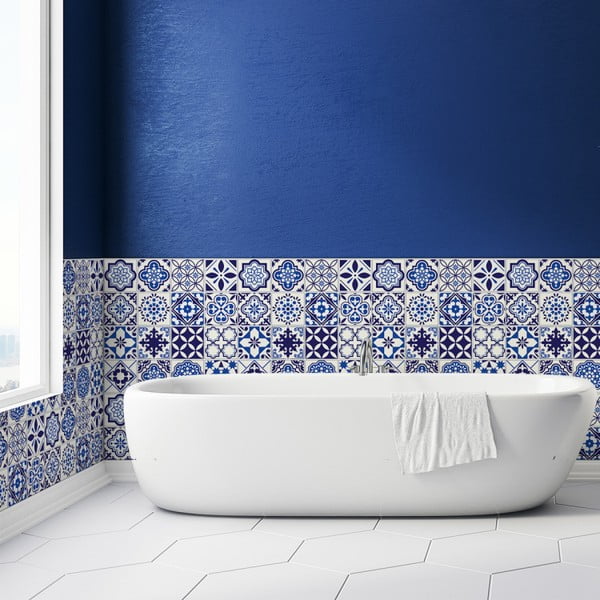 Set di 24 adesivi murali Decalcomanie, 10 x 10 cm Eusebio - Ambiance-image-3