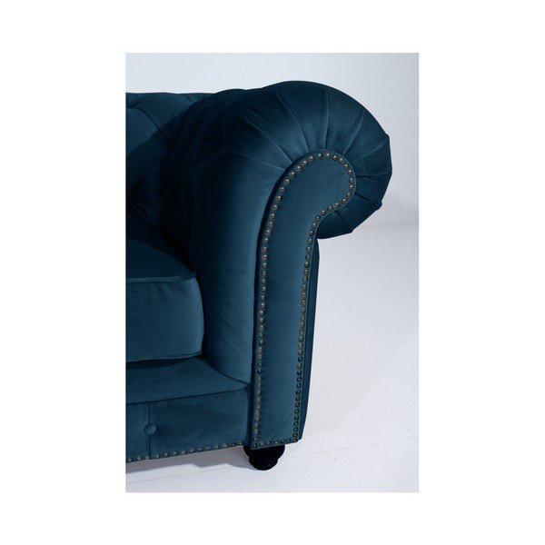 Poltrona blu Orleans Velvet - Max Winzer-image-4