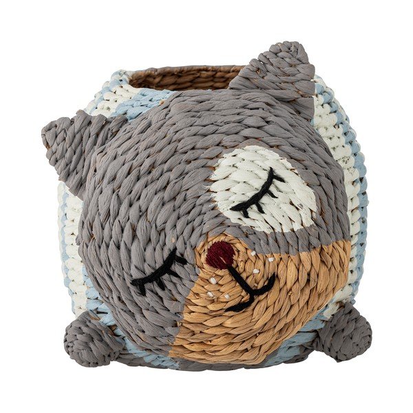 Cesta per giochi da bambino in giacinto d'acqua 30x46x25 cm Mille – Bloomingville Mini-image-4