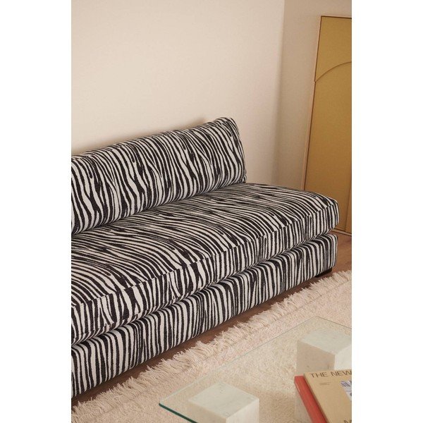 Divano color antracite con rivestimento in ciniglia 197 cm Zeb – Ellos Home-image-2