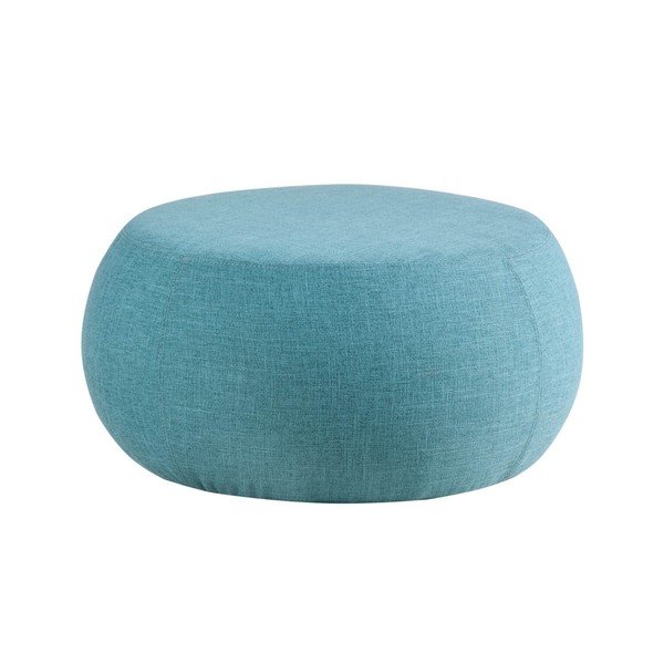 Pouf blu , ø 75 cm Alan - sømcasa
