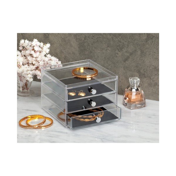 InterDesign Serwa, organizzatore a 3 cassetti, altezza 12,5 cm - iDesign-image-2