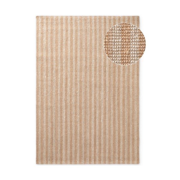 Tappeto in juta beige tessuto a mano 160x230 cm Harvest Amber - Elle Decoration