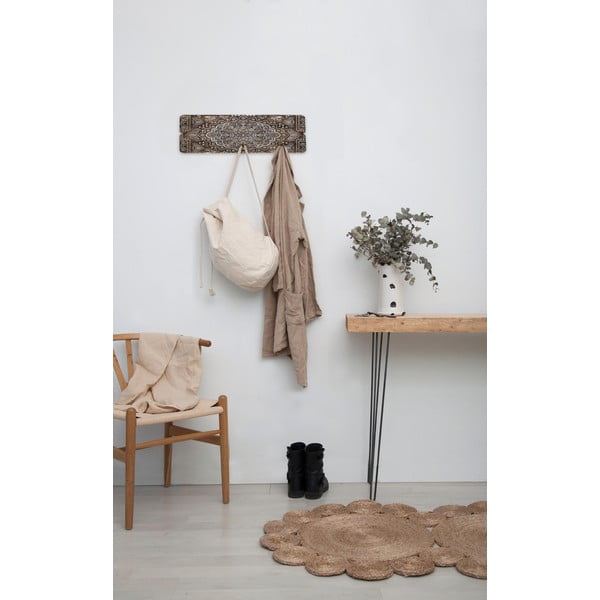 Appendiabiti da parete in legno di pino Tierra Bella Mandala, 50 x 20 cm - Surdic-image-1