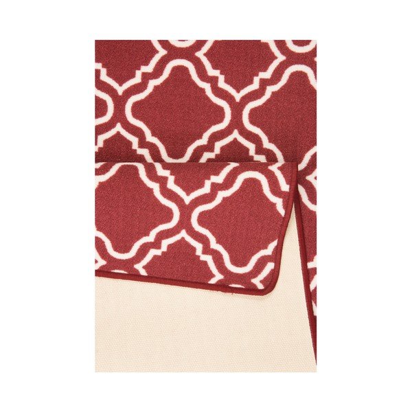Runner da cucina rosso Ornamento, 67 x 180 cm - Hanse Home-image-1