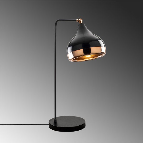 Lampada da tavolo in colore nero-rame Yildo - Opviq lights-image-1