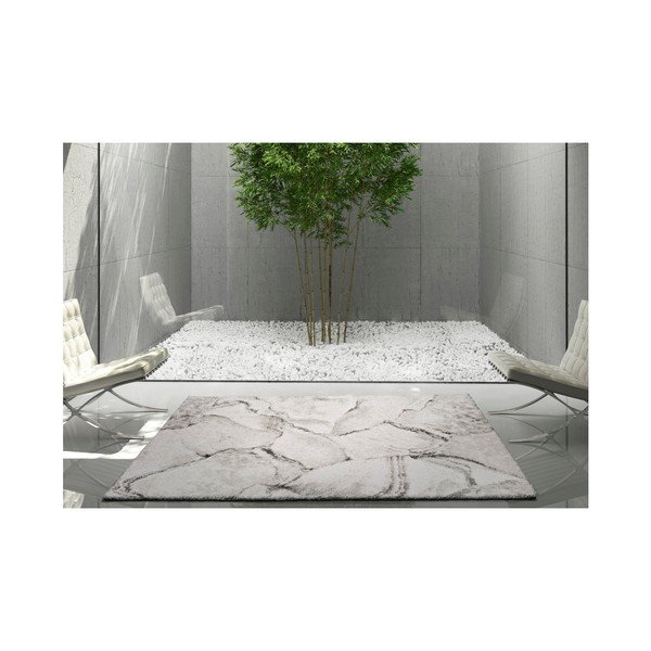 Tappeto grigio Sherpa Grey, 120 x 170 cm - Universal