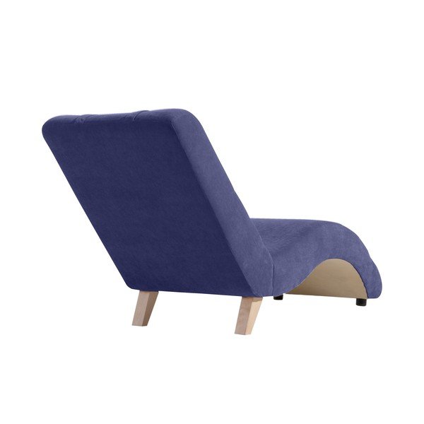 Lettino Norris Velor blu scuro - Max Winzer-image-2