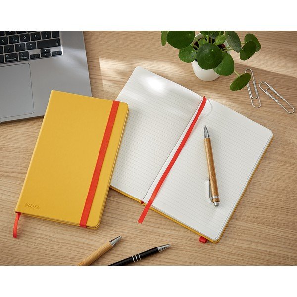 Quaderno giallo con copertina morbida, 80 pagine Cosy - Leitz-image-1