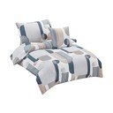 Set copripiumino e federa in microsatinato per letto singolo 3 pezzi 140x200 cm Beryl – My House