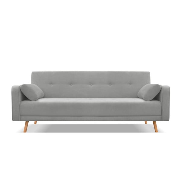 Tmavě šedá rozkládací pohovka Cosmopolitan Design Stuttgart, 212 cm
