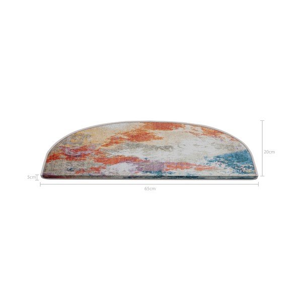 Gradini per scale in set da 16 pezzi 20x65 cm Abstract Festival - Vitaus-image-4