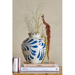 Vaso in gres crema (altezza 24 cm) Heikki - Bloomingville