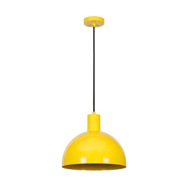 Lampada a sospensione gialla Happy Ochy - Homemania Decor-image-1