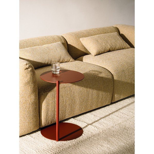 Tavolino rotondo in acciaio 41x40 cm Ande – noo.ma-image-1