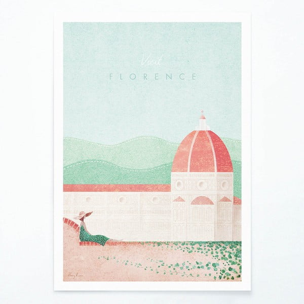 Poster , A2 Florence - Travelposter