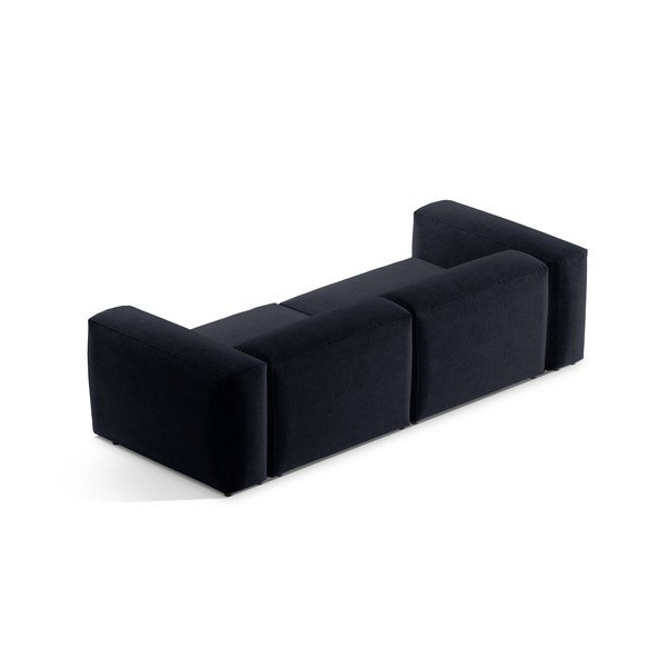 Divano blu scuro 264 cm Bergamo – Cosmopolitan Design-image-4