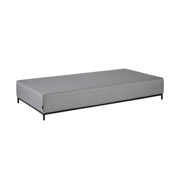 Pouf da giardino grigio chiaro Como - Exotan