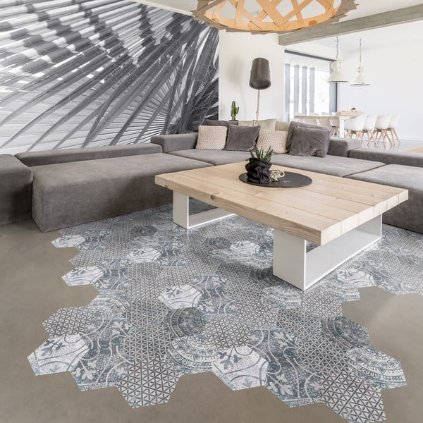 Set di 10 adesivi da pavimento Quento, 40 x 90 cm - Ambiance-image-1