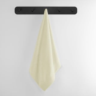 Set di asciugamani per viso e corpo tipo terry color crema in cotone 4 pz Amari – Restilo