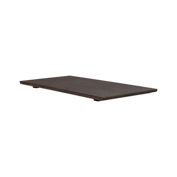 Piano d'appoggio aggiuntivo per tavolo da pranzo in rovere massiccio 90x45 cm Derrymore – Rowico