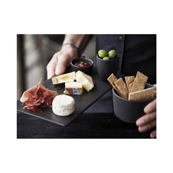 Vassoio da portata in gres 30,7x16,2 cm Stentøj - Bitz-image-4