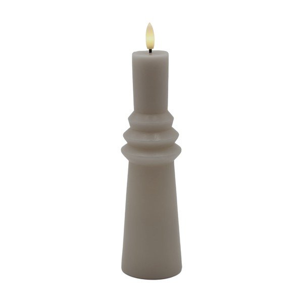Candela a LED con alimentazione a batteria (altezza totale 22 cm) Sille Ringed – Sirius