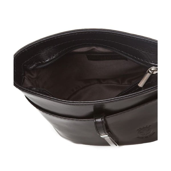 Borsa in pelle nera Severina - Markese-image-3