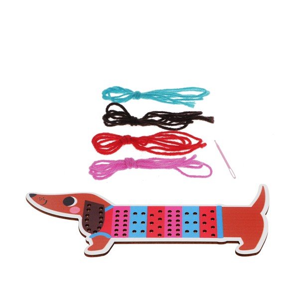 Kit ricamo Sunny Sausage Dog – Rex London-image-1