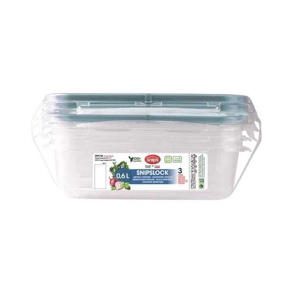 Scatole per alimenti in set 3 pz Snipslock – Snips-image-3