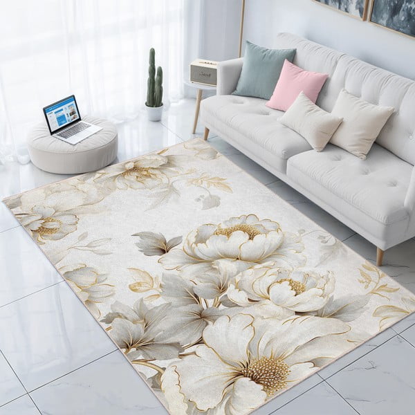 Tappeto color crema lavabile 160x230 cm Soft and Gentle – Mila Home-image-2