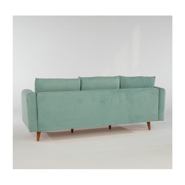 Divano azzurro 215 cm Sofia - Balcab Home-image-3