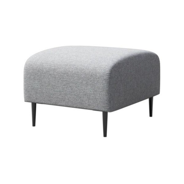 Poggiapiedi in grigio chiaro Shel – Ghado-image-2