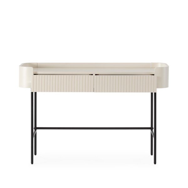 Tavolo consolle color crema 40x120 cm Willa – MOME-image-2