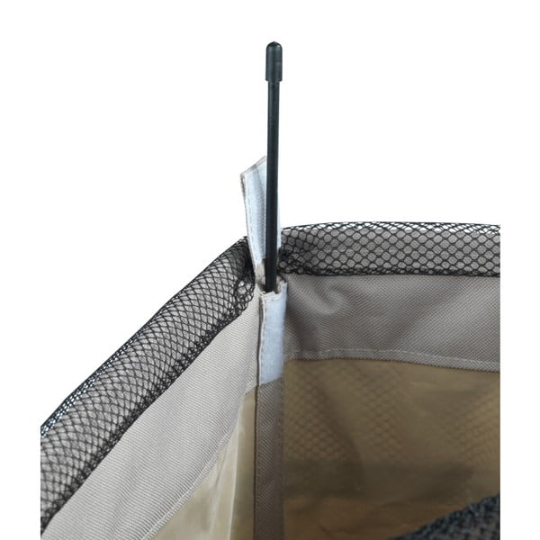 Cesto portabiancheria grigio e beige , 44,4 l Corno - Wenko-image-1