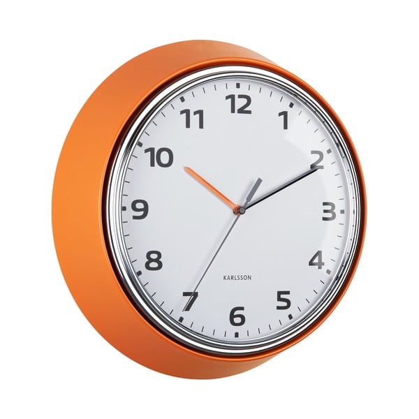 Orologio da parete ø 34 cm Modern Retro - Karlsson-image-2