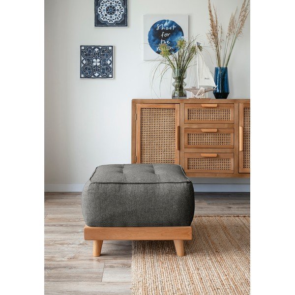 Poggiapiedi grigio scuro Dazzling Daisy - Miuform-image-1