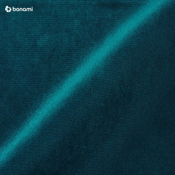 Chaise longue blu con rivestimento in velluto Lord – Ropez-image-1