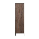 Armadio marrone con effetto frassino 60x210x42 cm Gravure – WOOOD