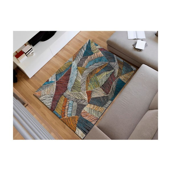 Tappeto Koby Multi Gris, 80 x 150 cm - Universal-image-1