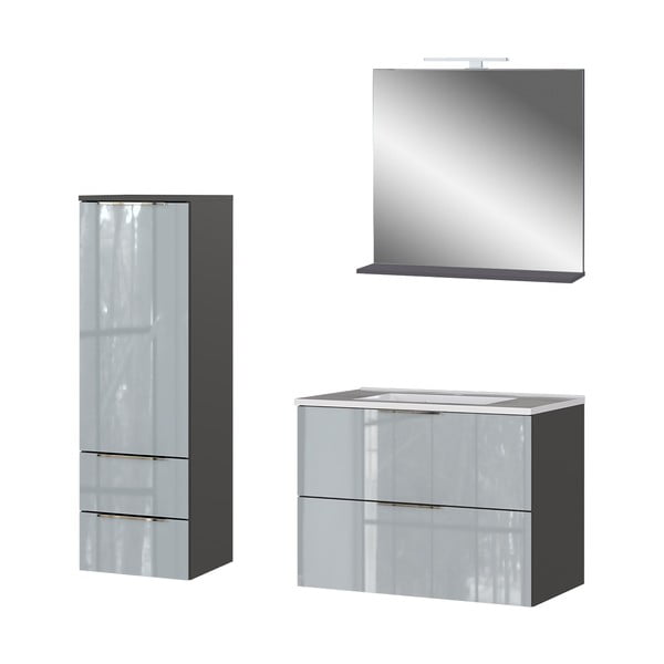 Set da bagno grigio Vasio - Germania