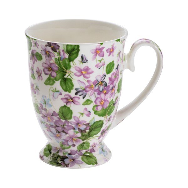 Šálek z kostního porcelánu Maxwell & Williams Royal Old England Violets, 300 ml