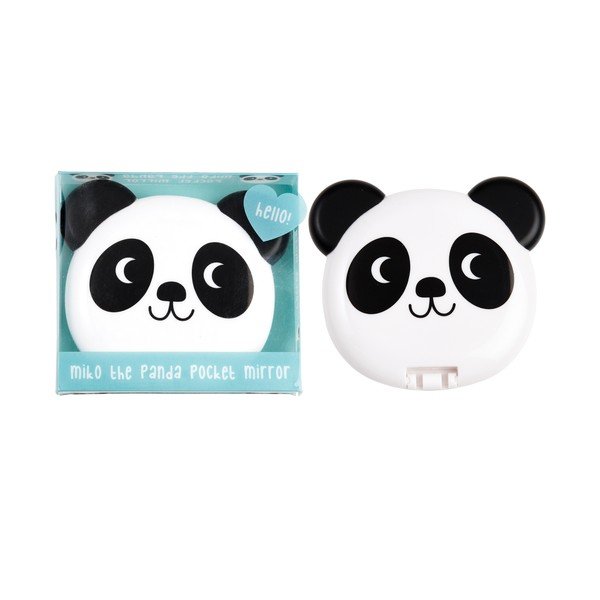 Specchio per make-up con ingrandimento 8x7 cm Miko the Panda – Rex London-image-3