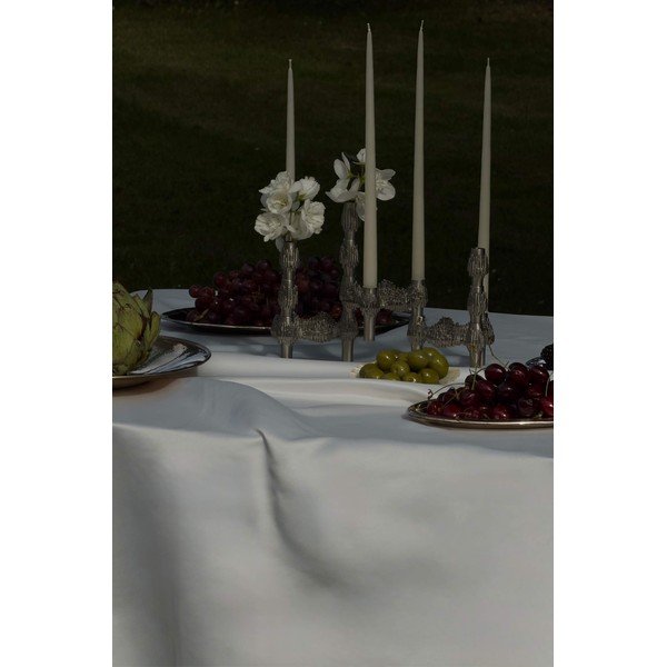 Vaso color argento opaco in metallo (altezza totale 10 cm) Quist – STOFF Nagel-image-2