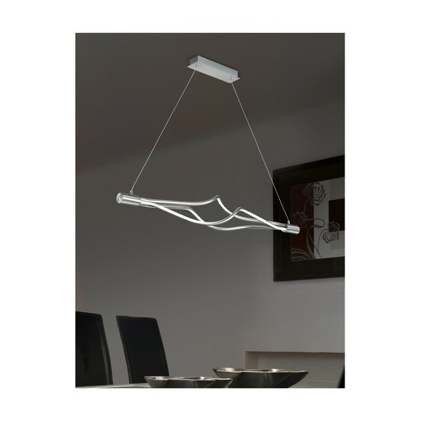 Apparecchio LED a sospensione Loop, lunghezza 1,17 m - Trio-image-4