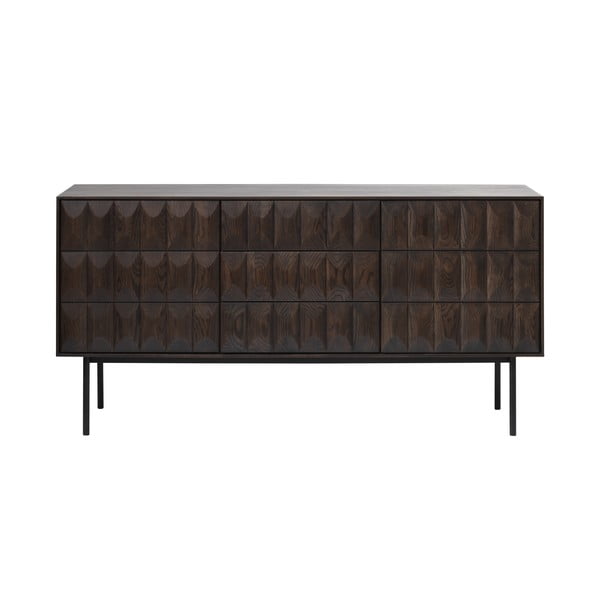 Cassettiera marrone, lunghezza 160 cm Latina - Unique Furniture