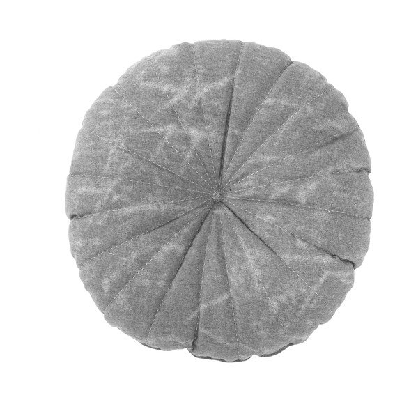 Cuscino decorativo grigio Chester, ø 38 cm - Tiseco Home Studio